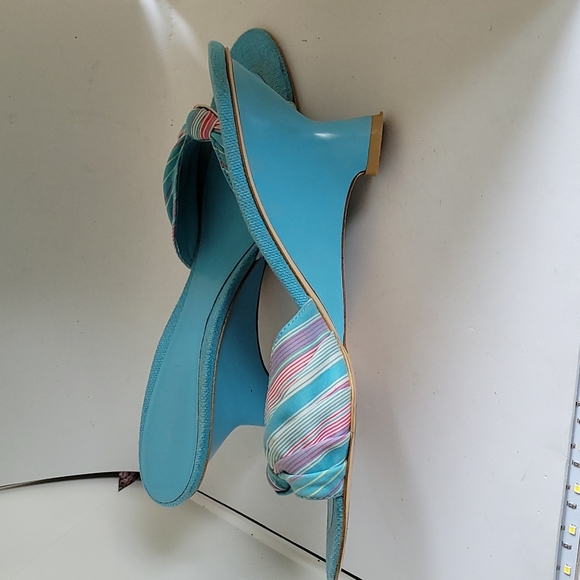 Nine West cloth 2.5" wedge heels - Picture 5 of 6